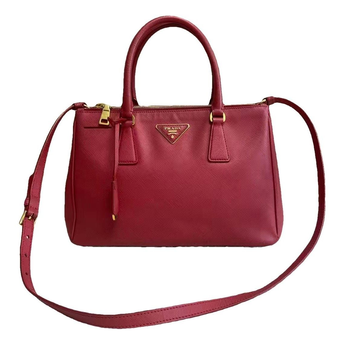 Galleria leather handbag
