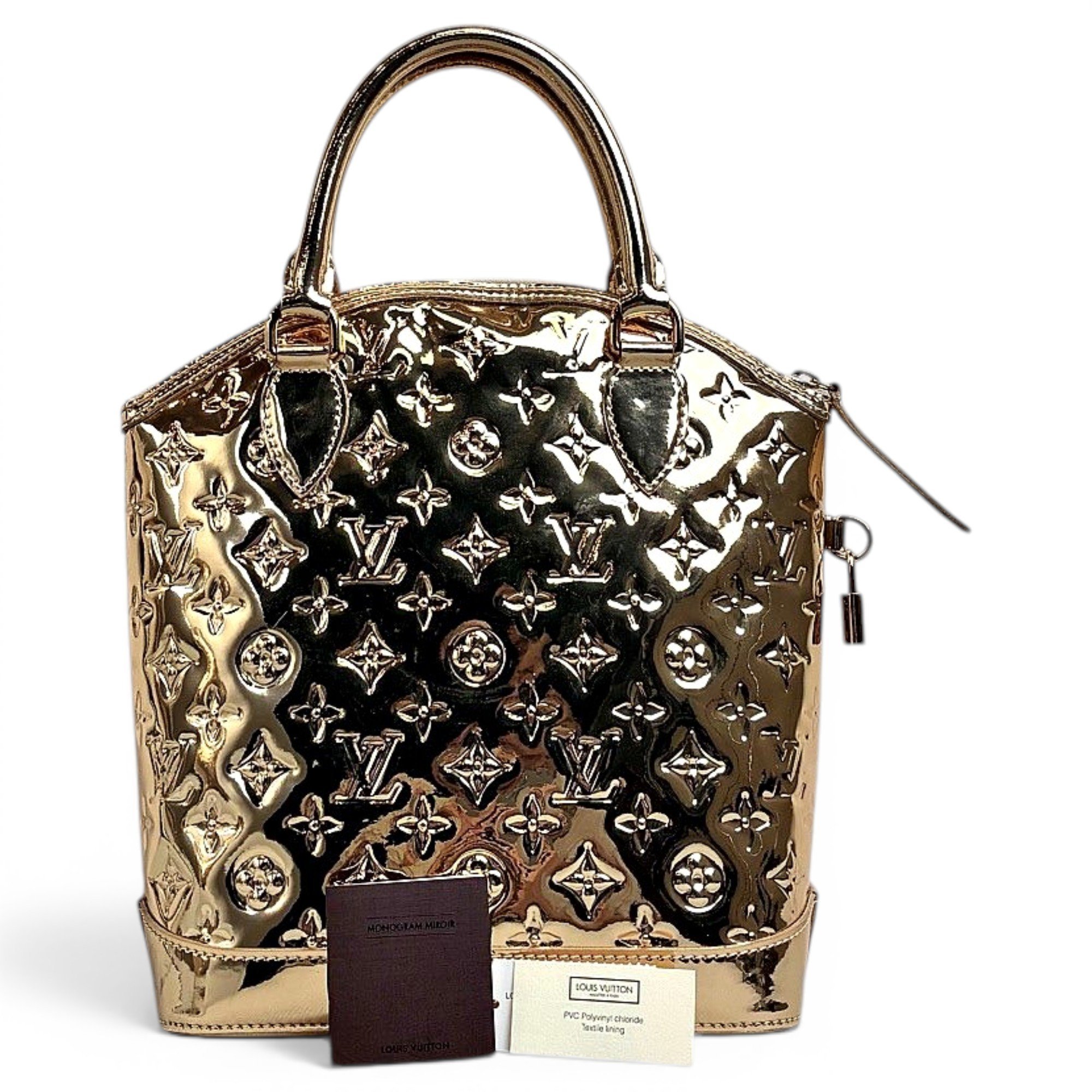 Lockit Vertical leather handbag