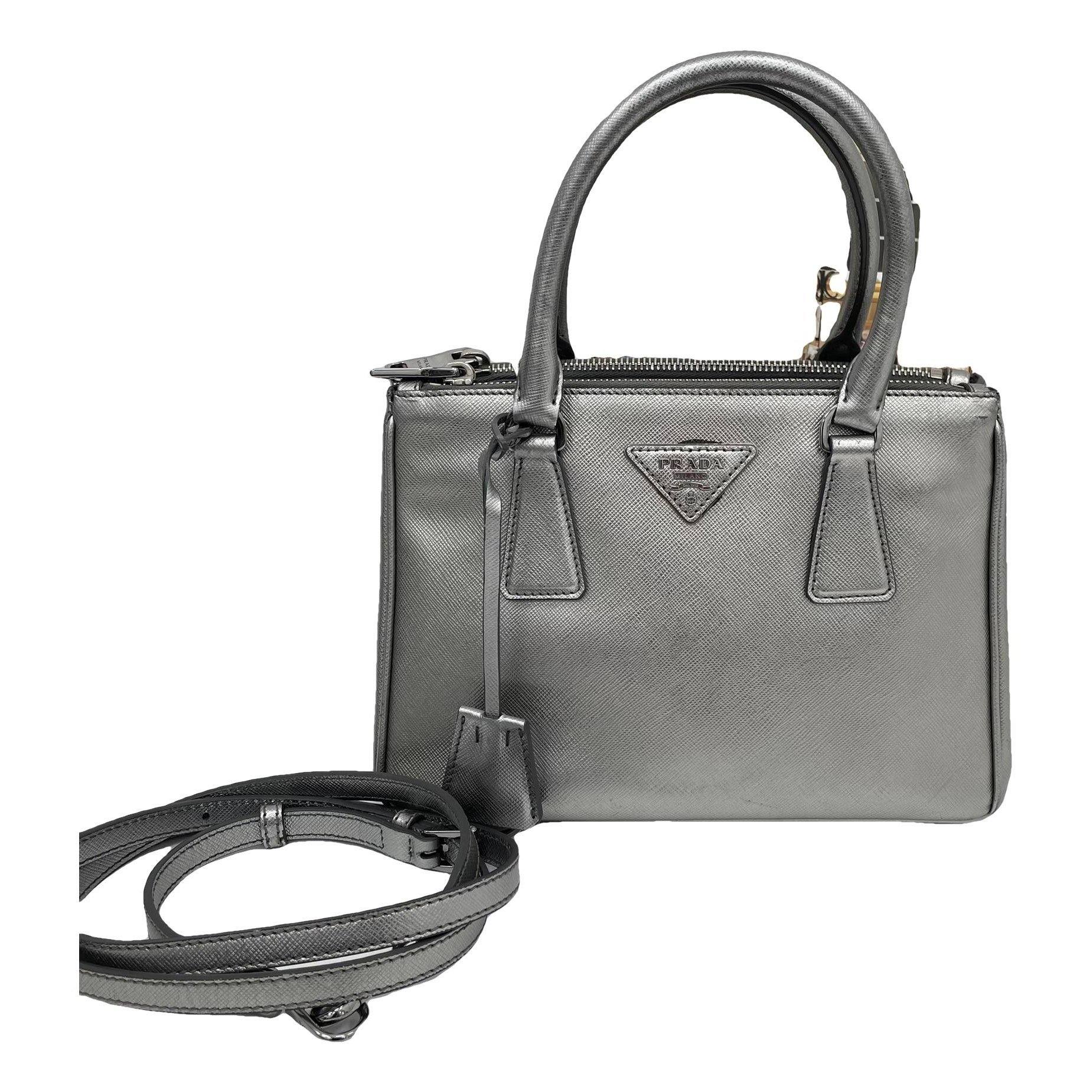Galleria leather handbag