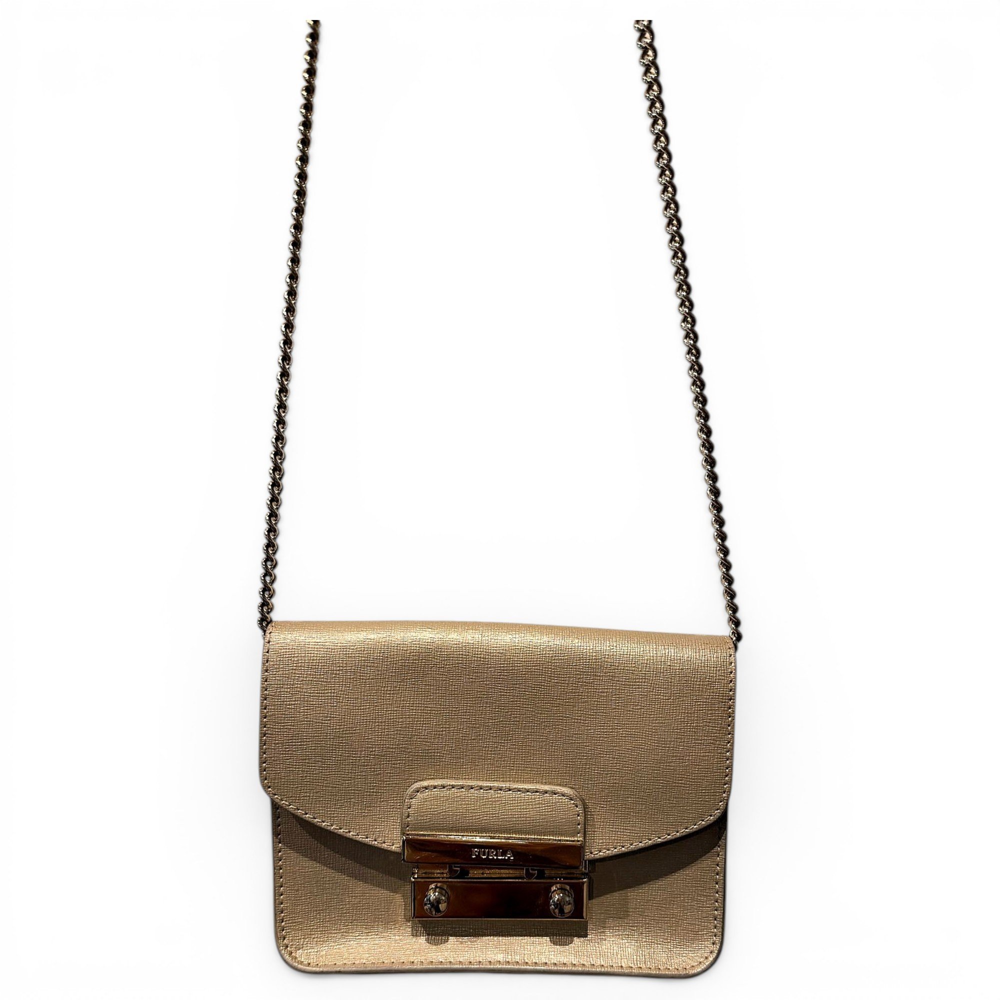 Metropolis leather crossbody bag