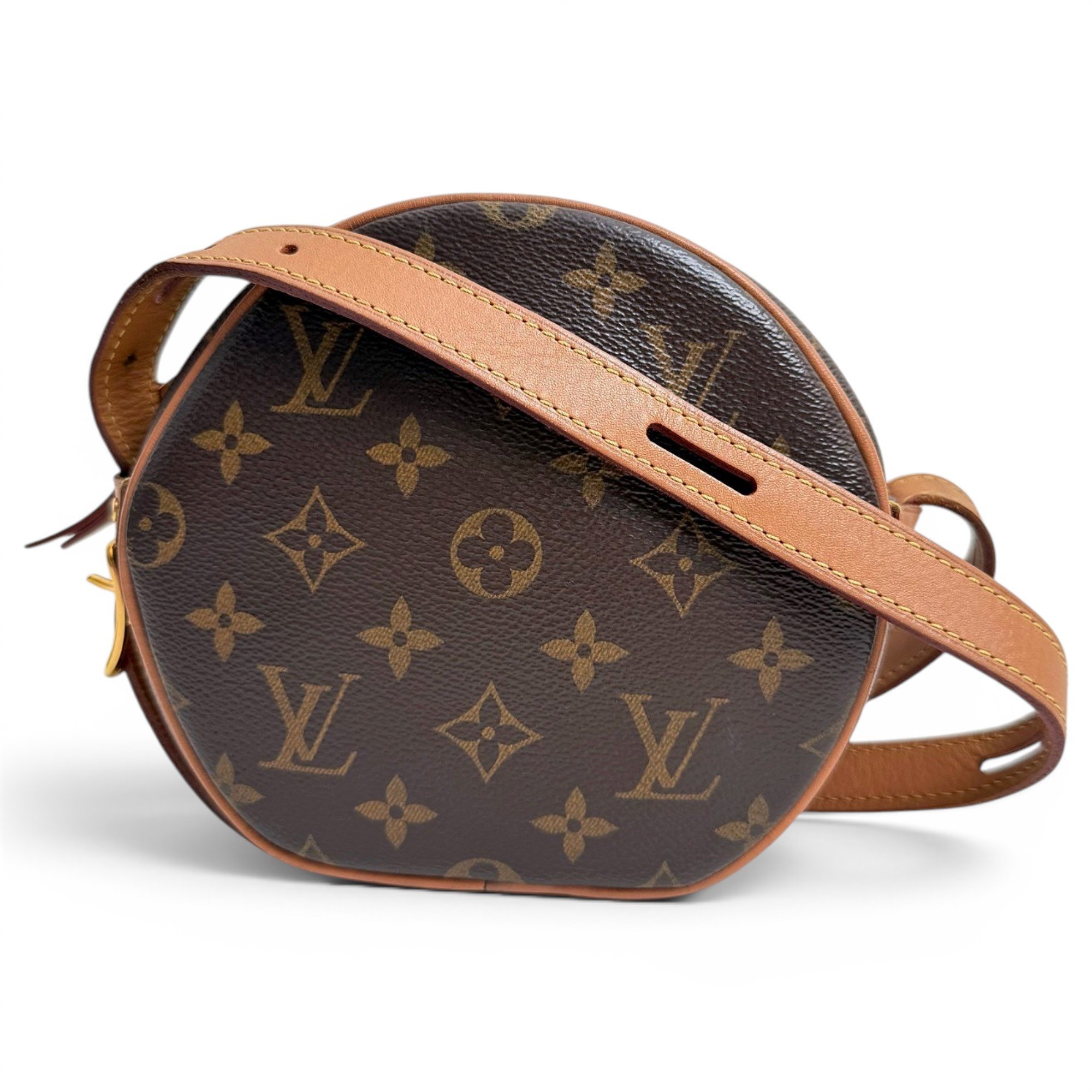 Boîte chapeau souple leather handbag