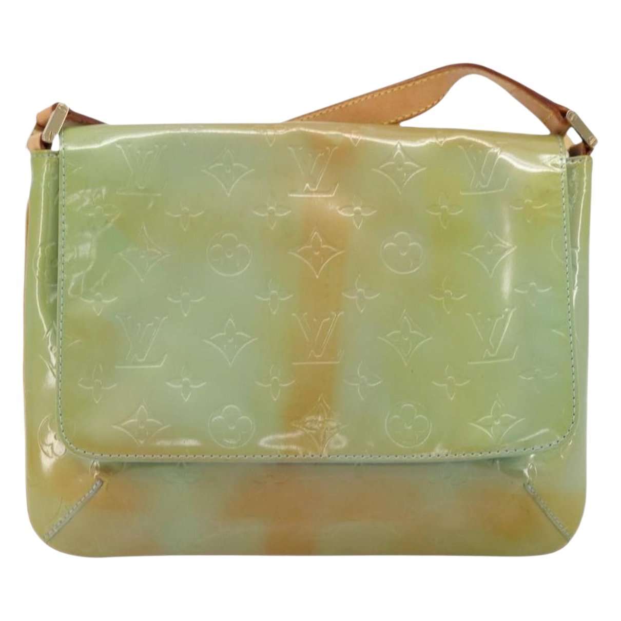 Thompson patent leather handbag