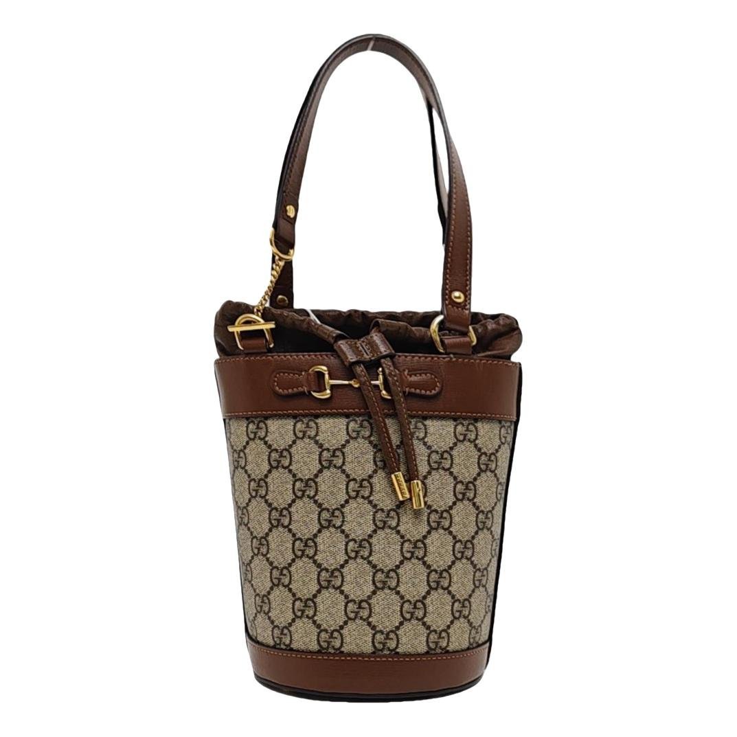 Horsebit 1955 Bucket cloth handbag