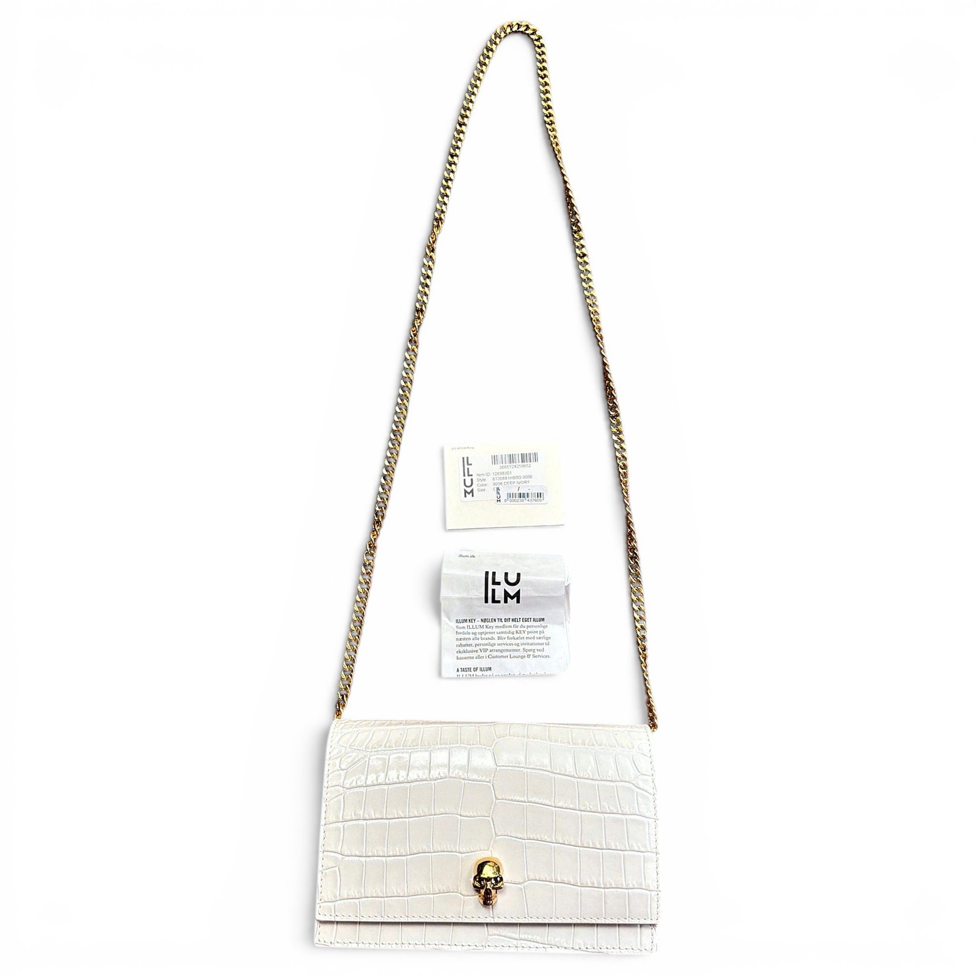 Alexander McQueen Skull leather crossbody bag