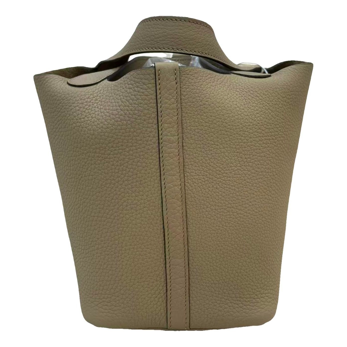 Hermes Picotin leather handbag