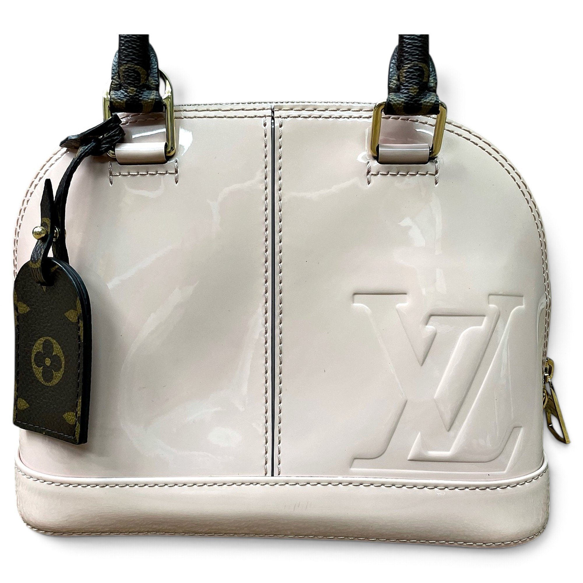 Alma BB patent leather bag