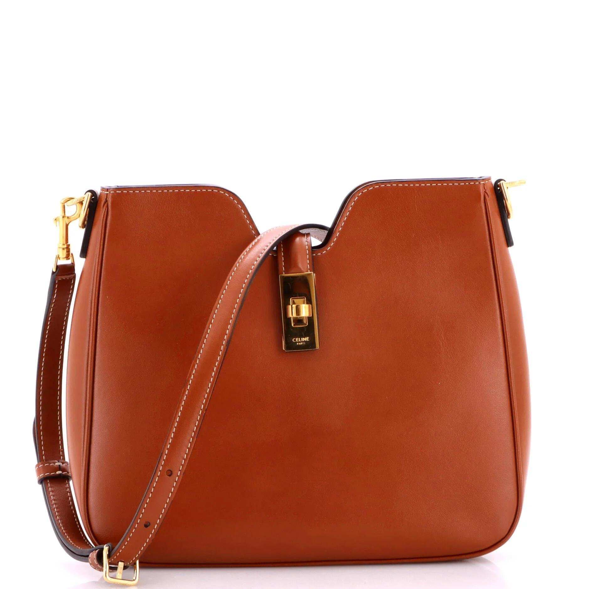Leather handbag