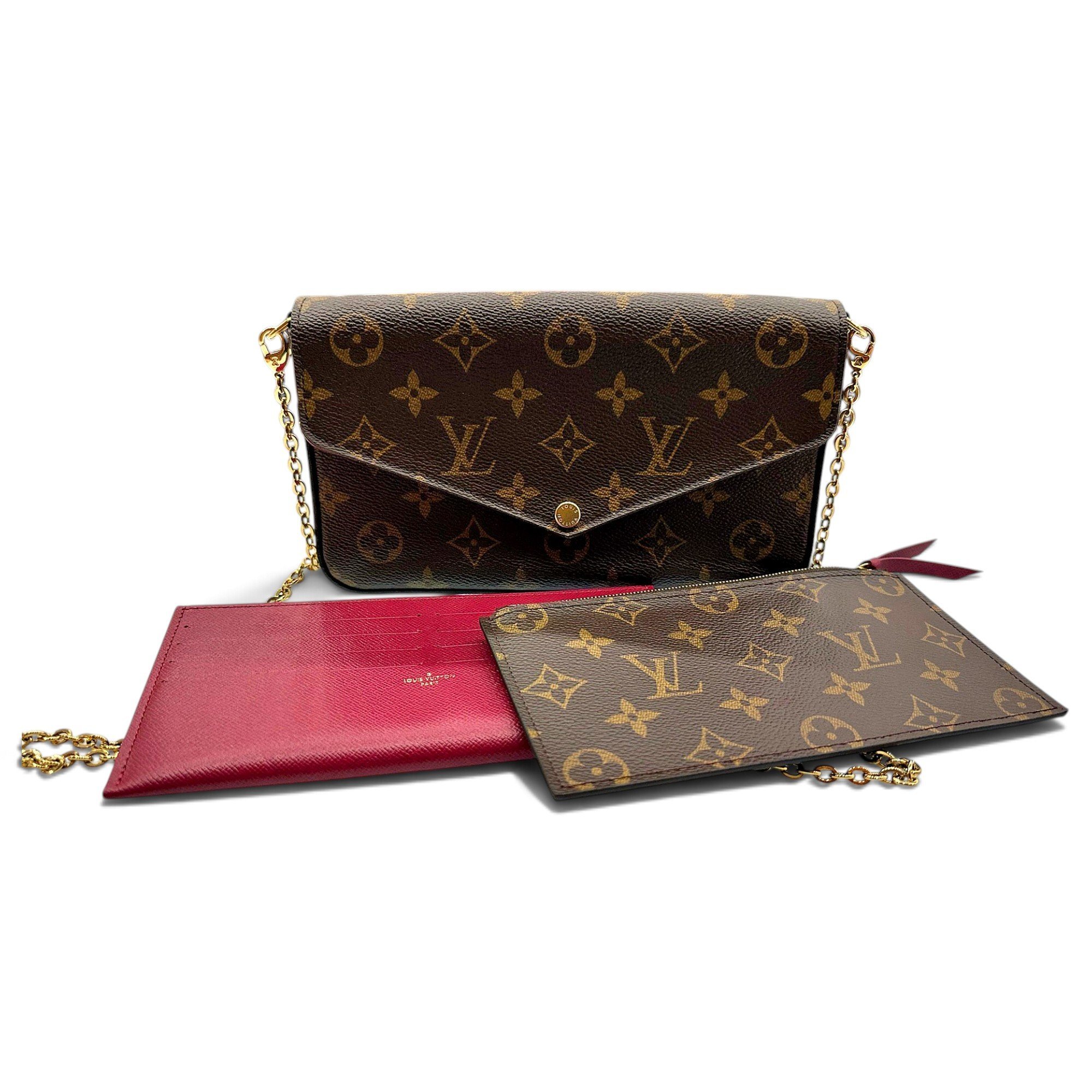 Félicie leather crossbody bag