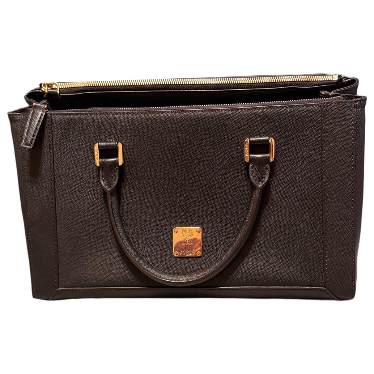Leather satchel