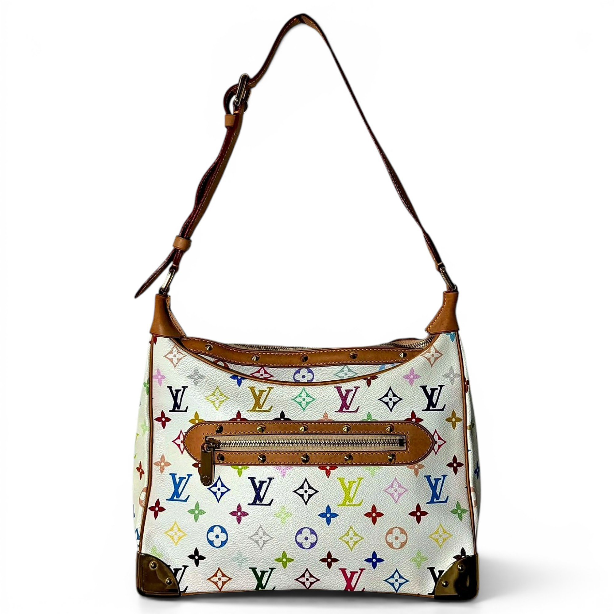 Louis Vuitton Boulogne leather crossbody bag
