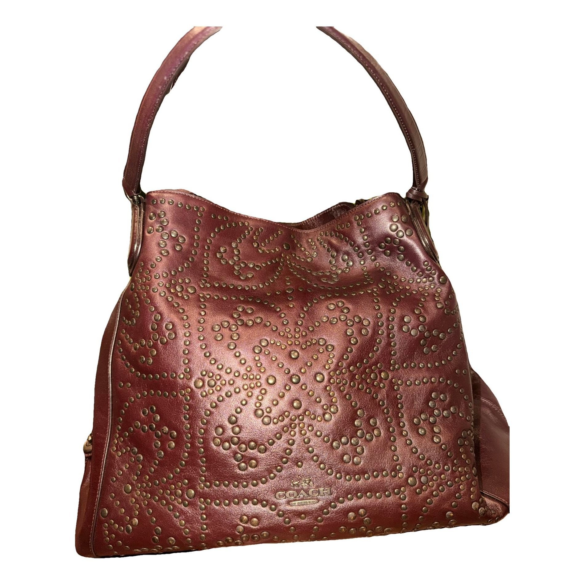 Edie leather handbag