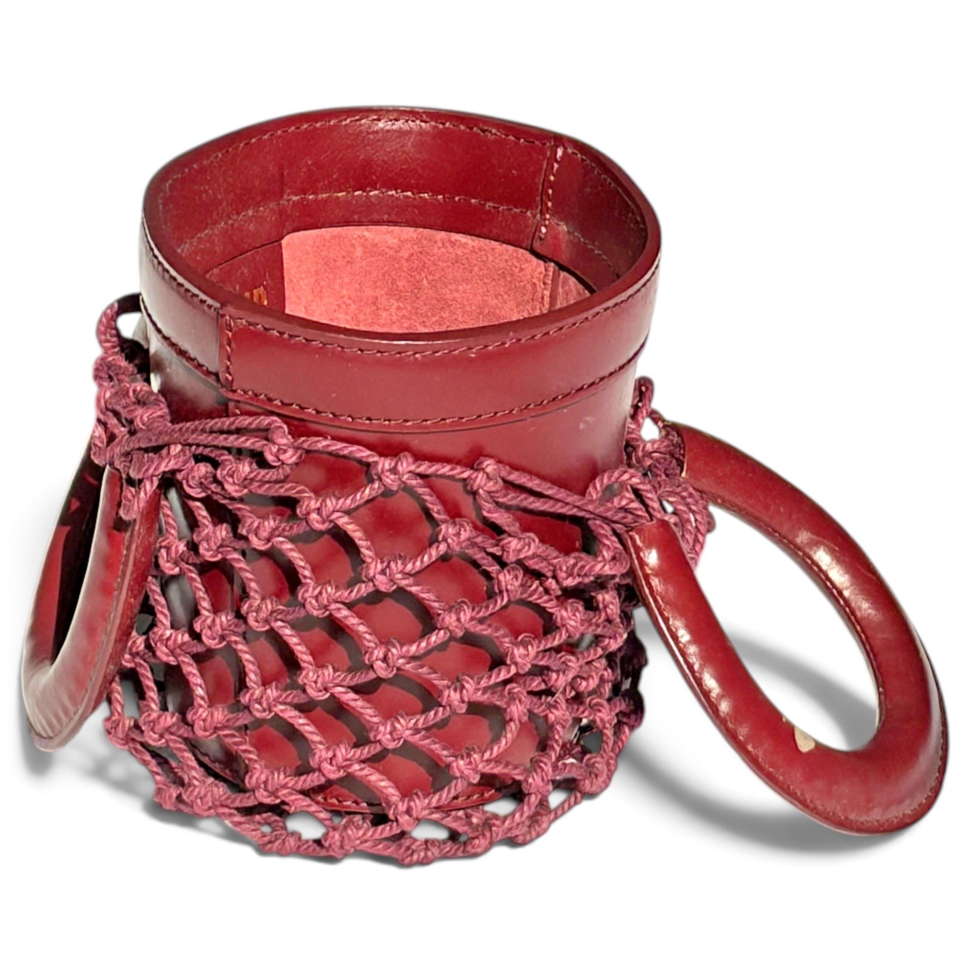 Moreau leather handbag