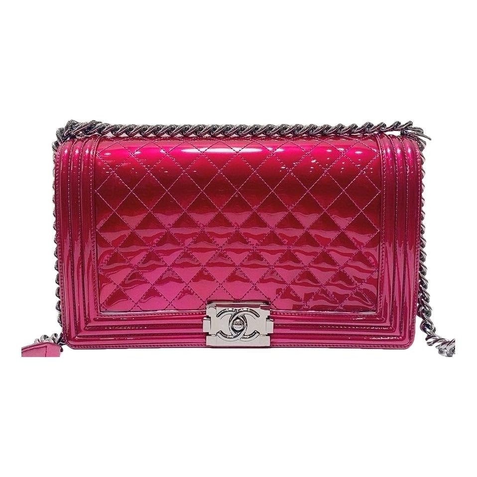 Boy leather crossbody bag