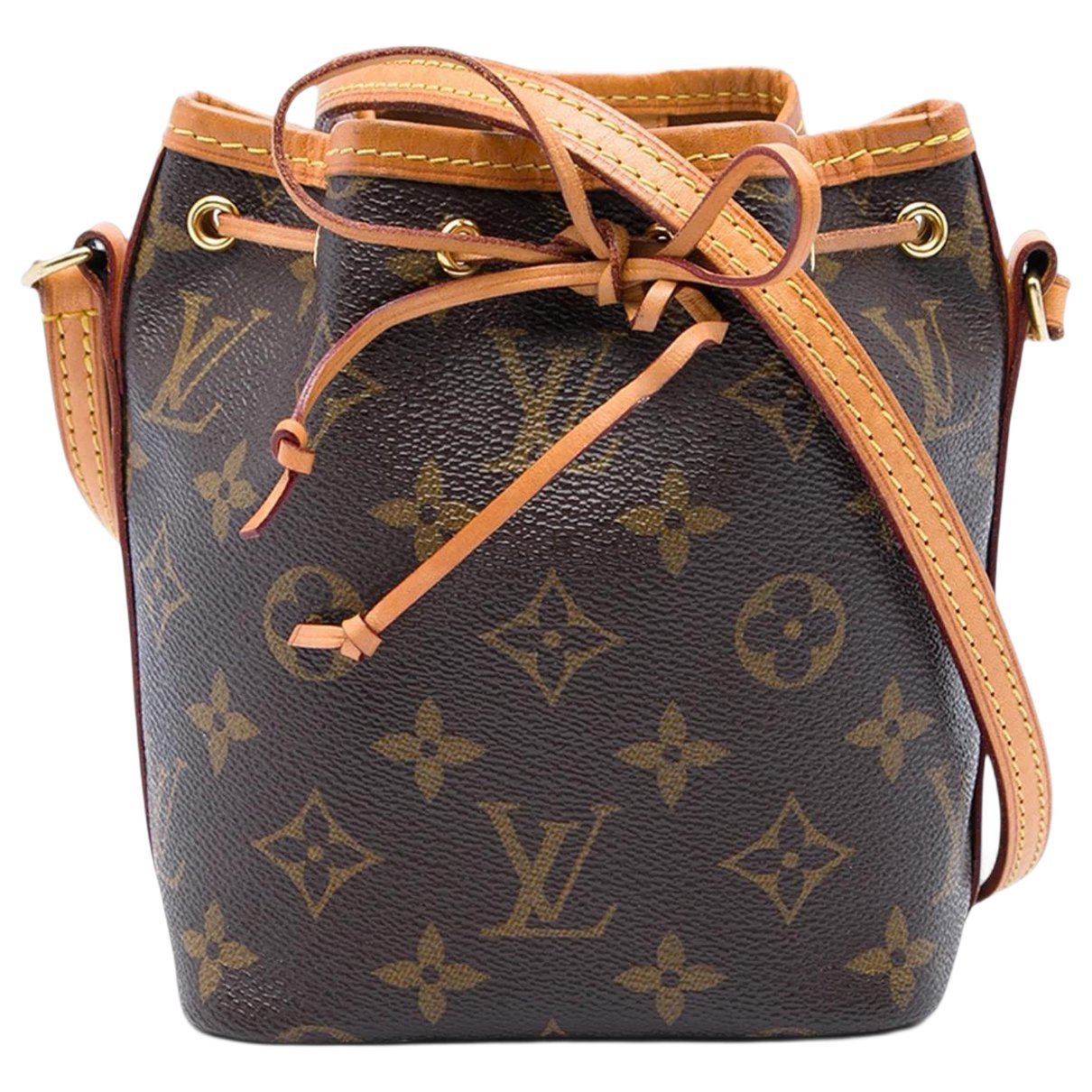 Louis Vuitton Nano Noé cloth bag