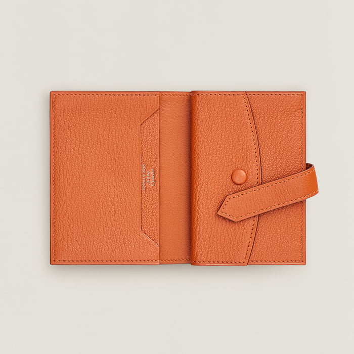 Orange Bearn Mini Wallet