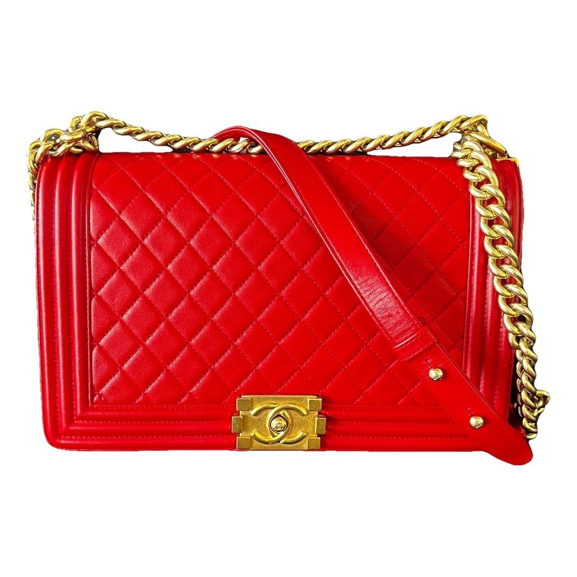 Boy leather crossbody bag