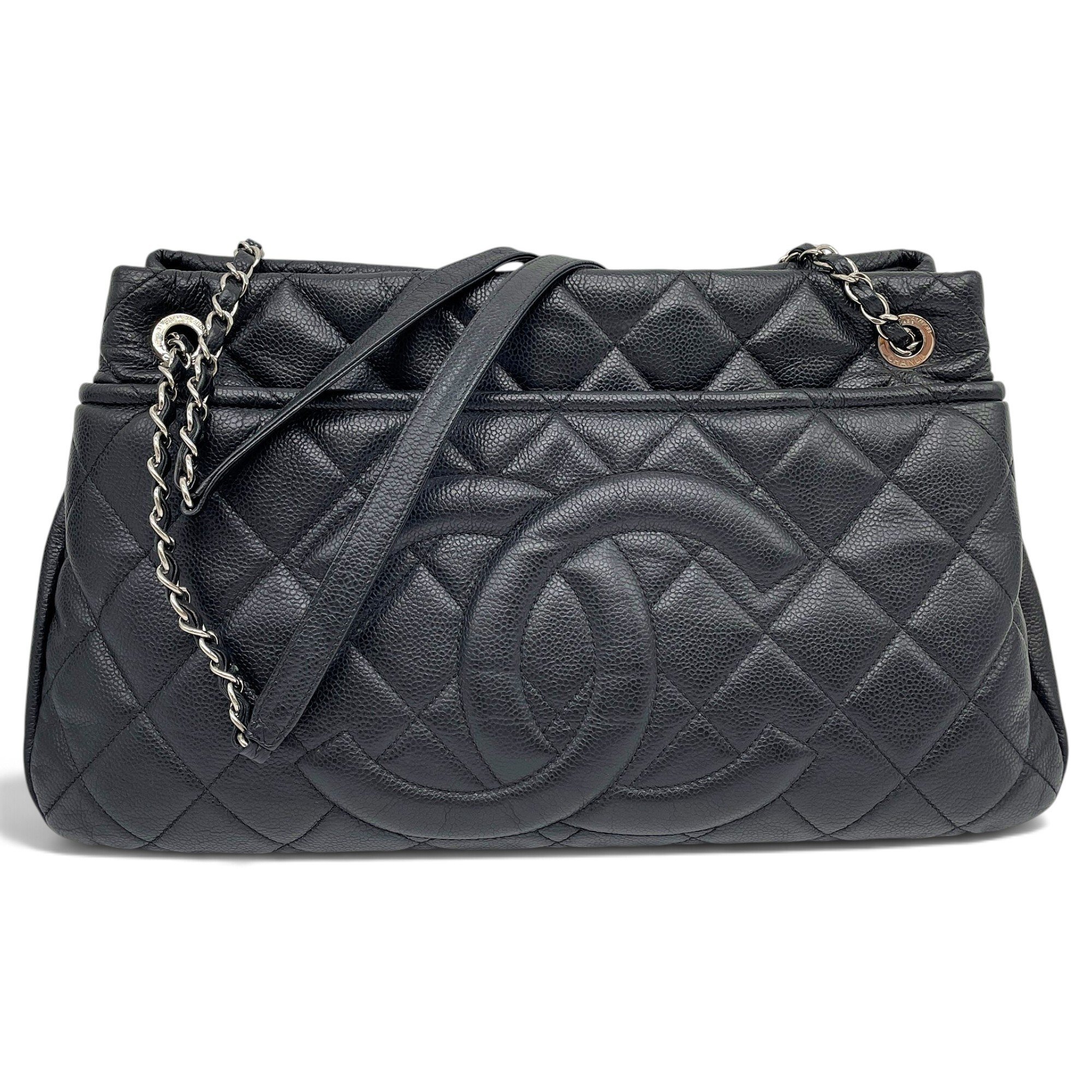 Grand shopping leather tote