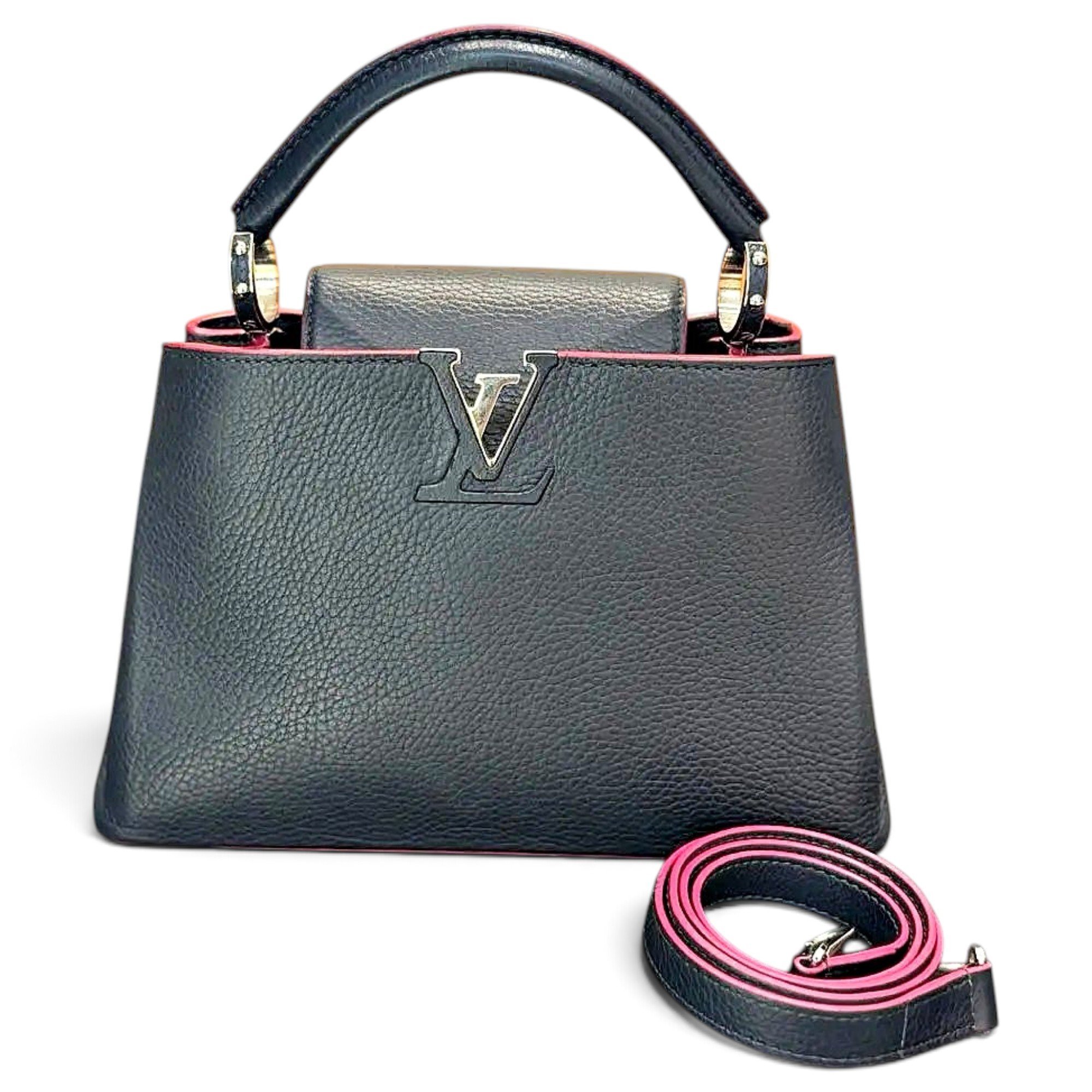 Capucines leather handbag