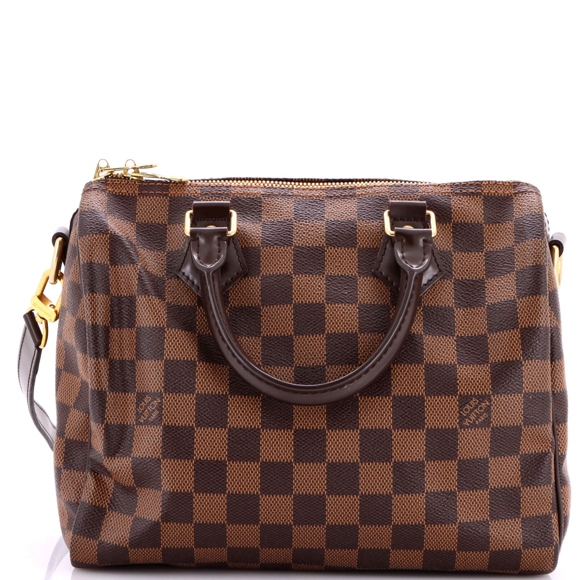 Louis Vuitton Speedy Bandouliere Bag Damier 25