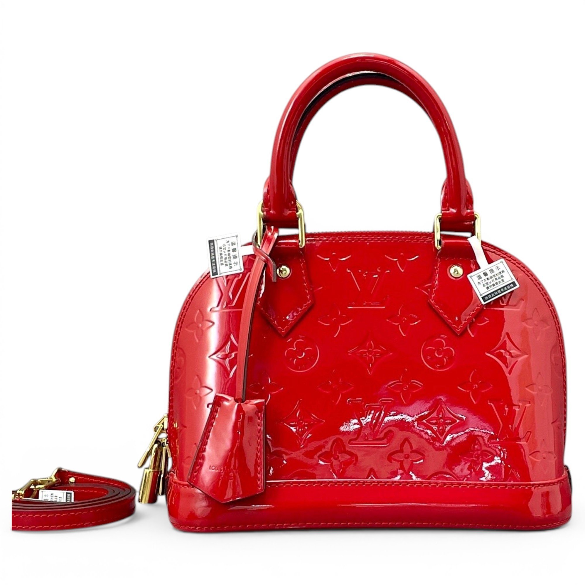 Alma leather handbag