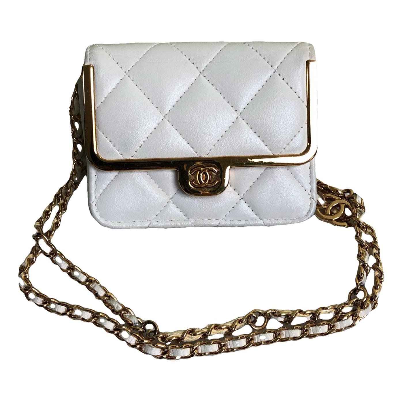 Chain Infinity leather handbag