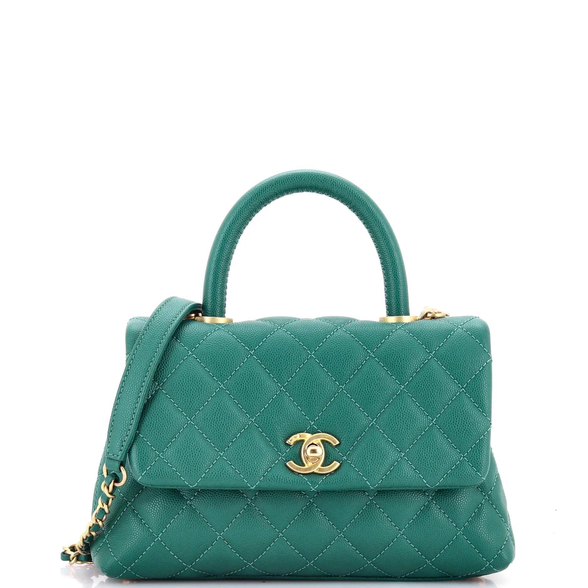 Leather handbag
