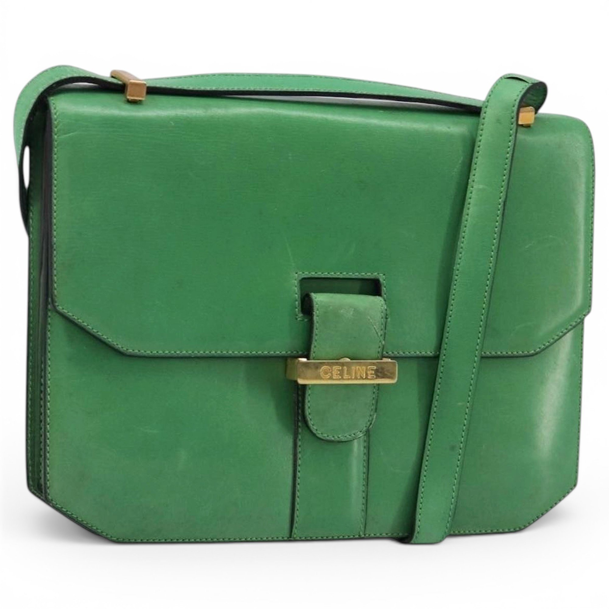 Leather handbag