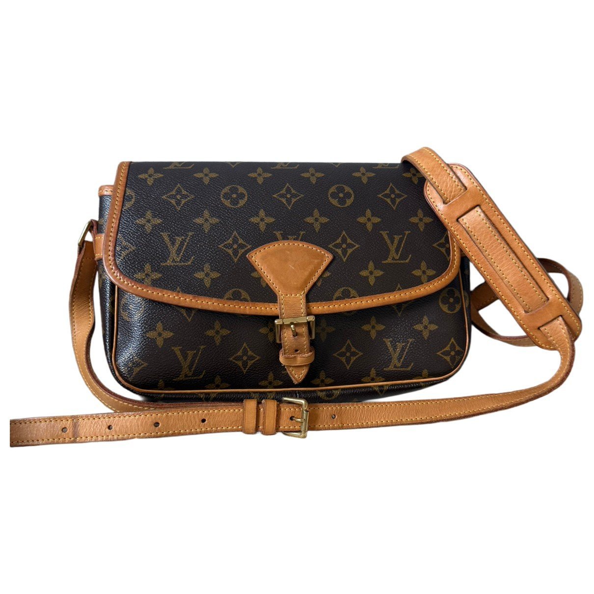 Sologne leather crossbody bag