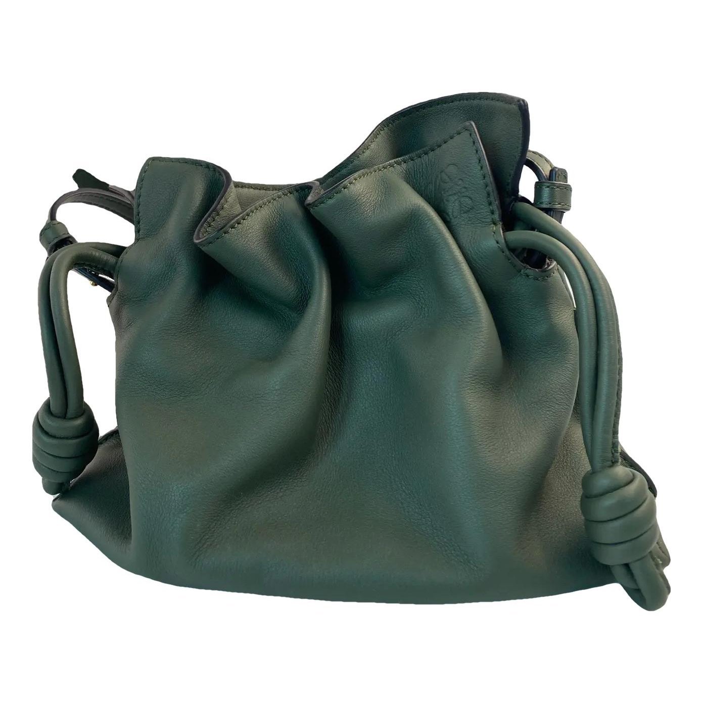 Flamenco leather handbag