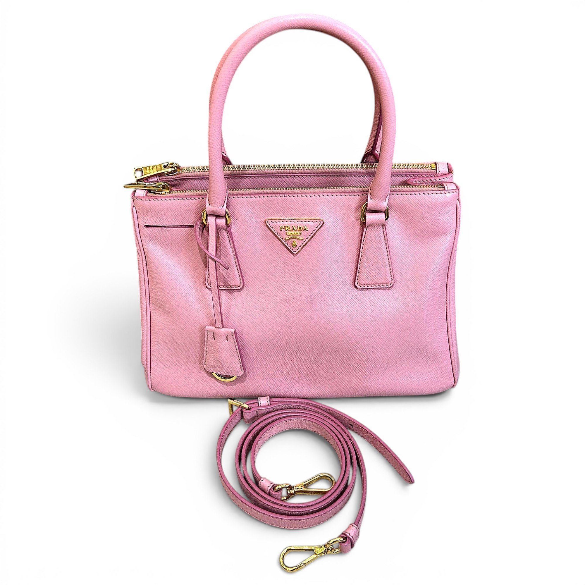 Galleria leather handbag