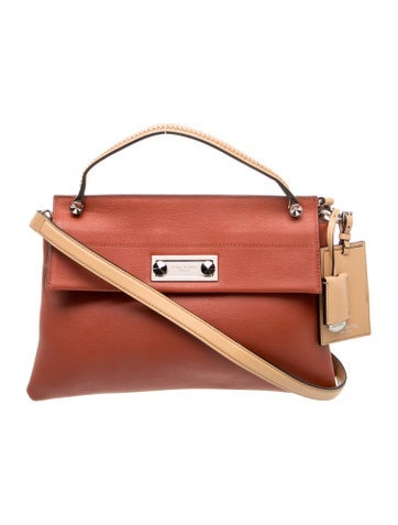 Leather Top Handle Bag