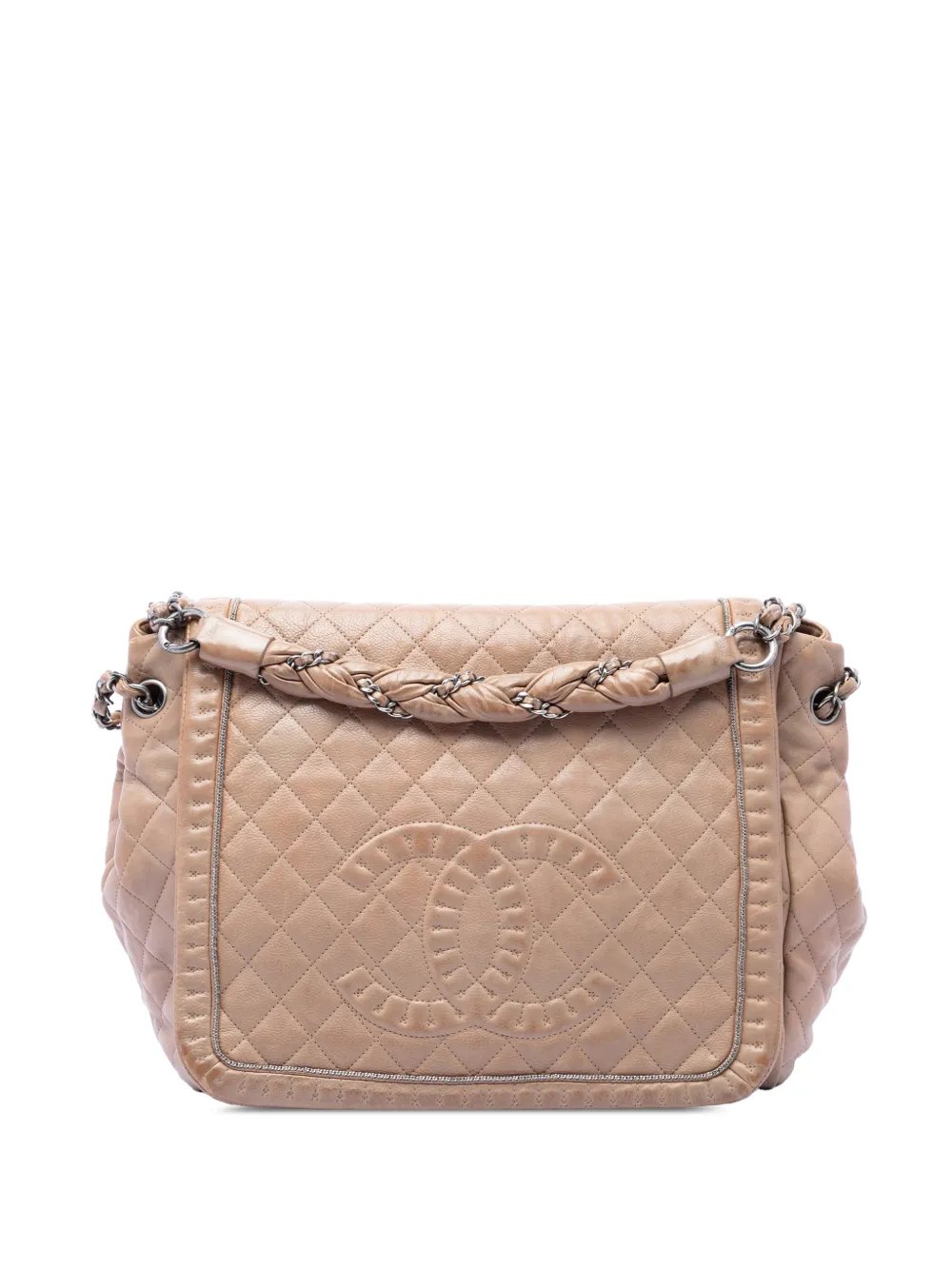 2011 Large Quilted Calfskin Istanbul Accordion Flap shoulder bag