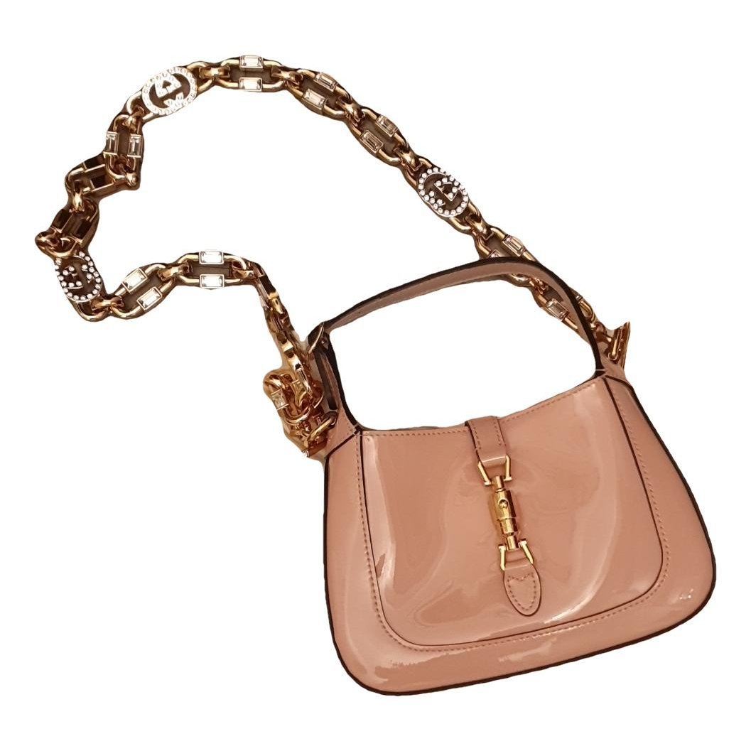 Gucci Jackie 1961 patent leather handbag