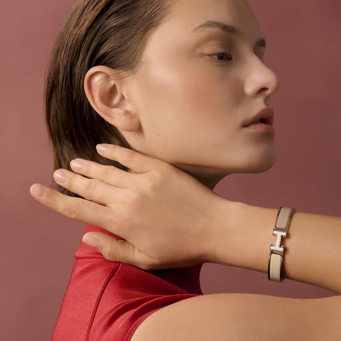 Système Clic H Color Block Bracelet