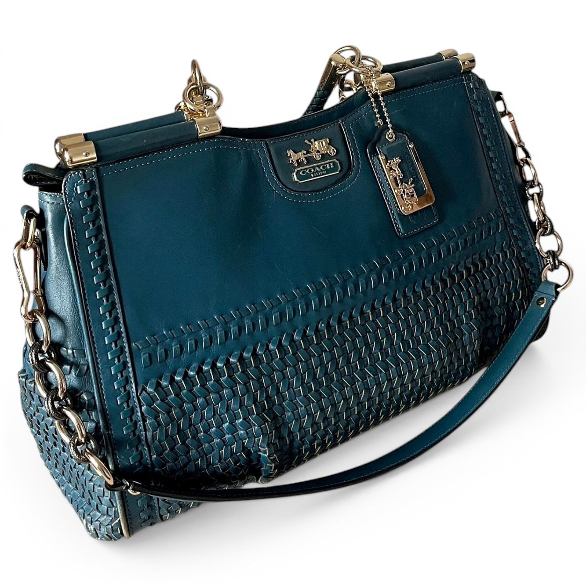 Leather handbag
