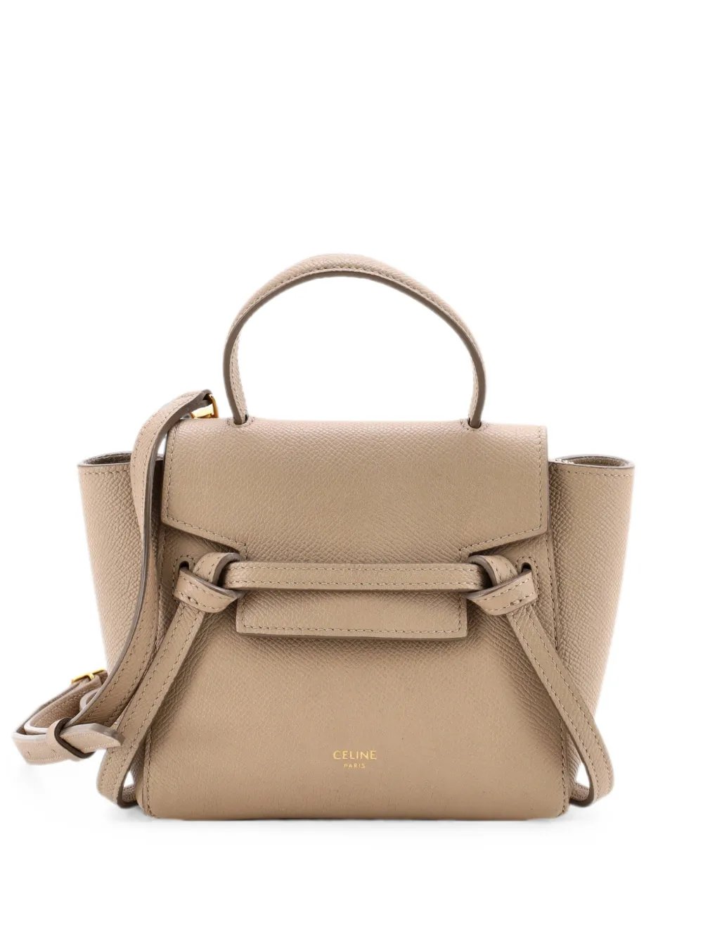 Belt Bag Textured Leather Pico shoulder bag