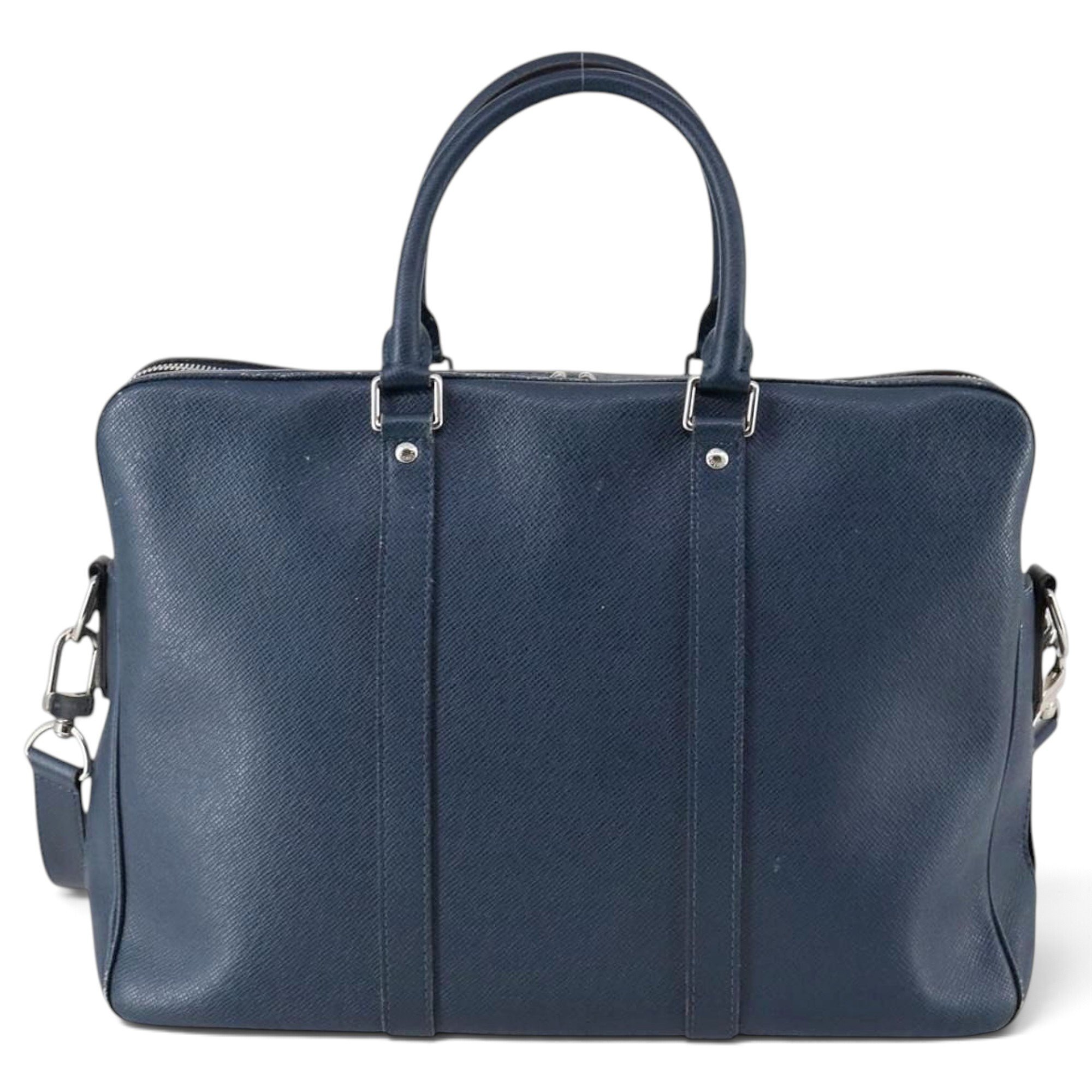 Porte Documents Voyage leather handbag