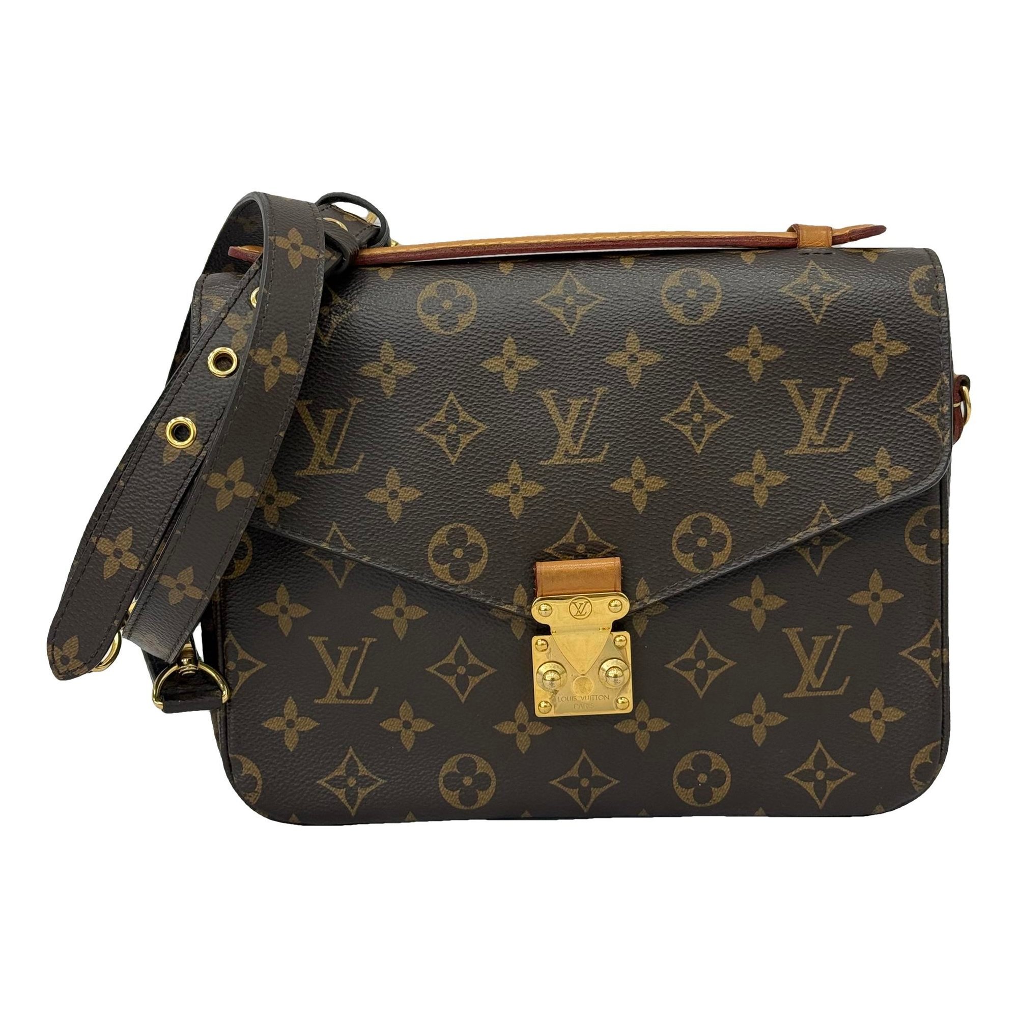 Metis leather handbag