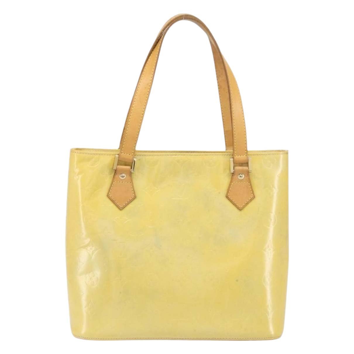 Houston patent leather handbag