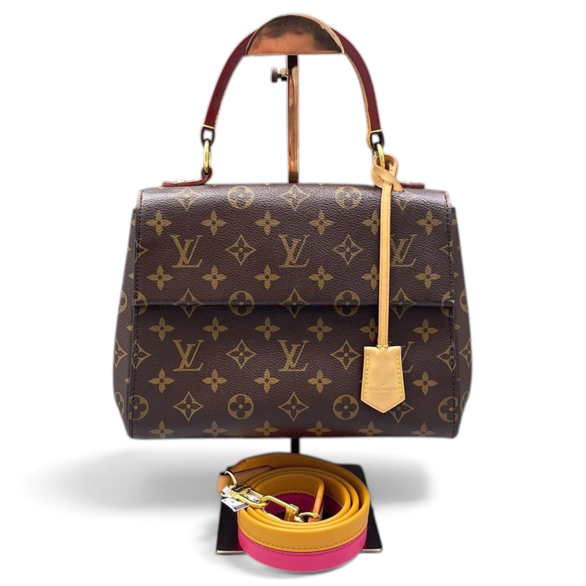 Cluny leather handbag