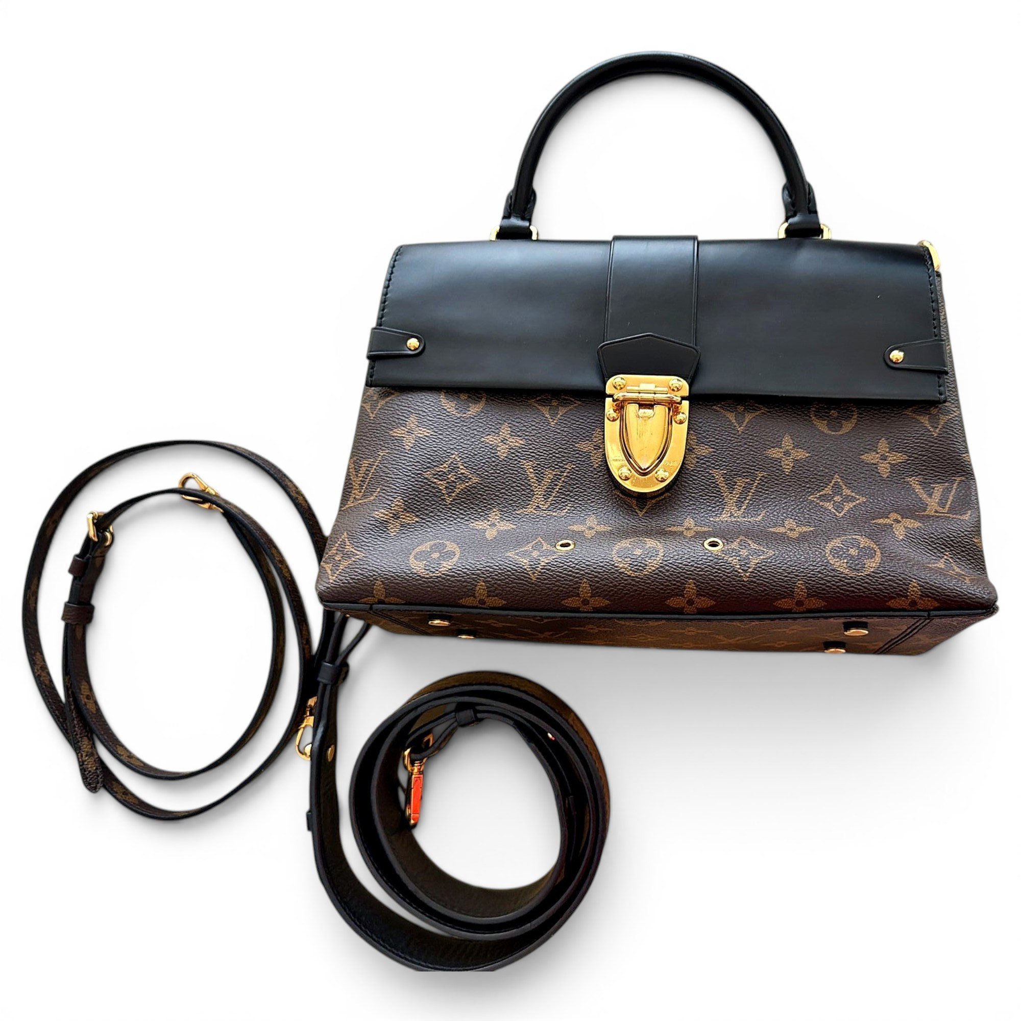 Metis leather handbag