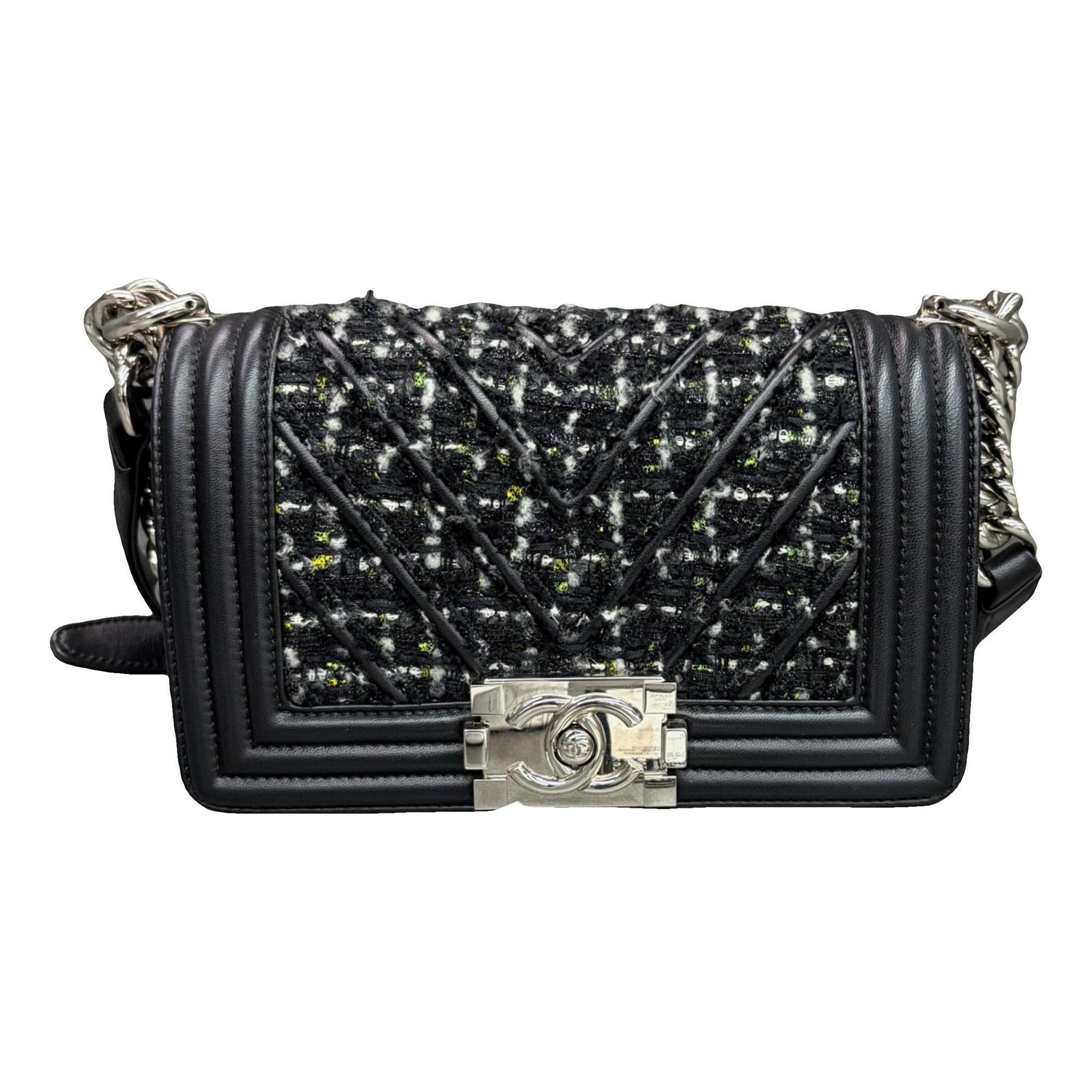 Boy leather crossbody bag