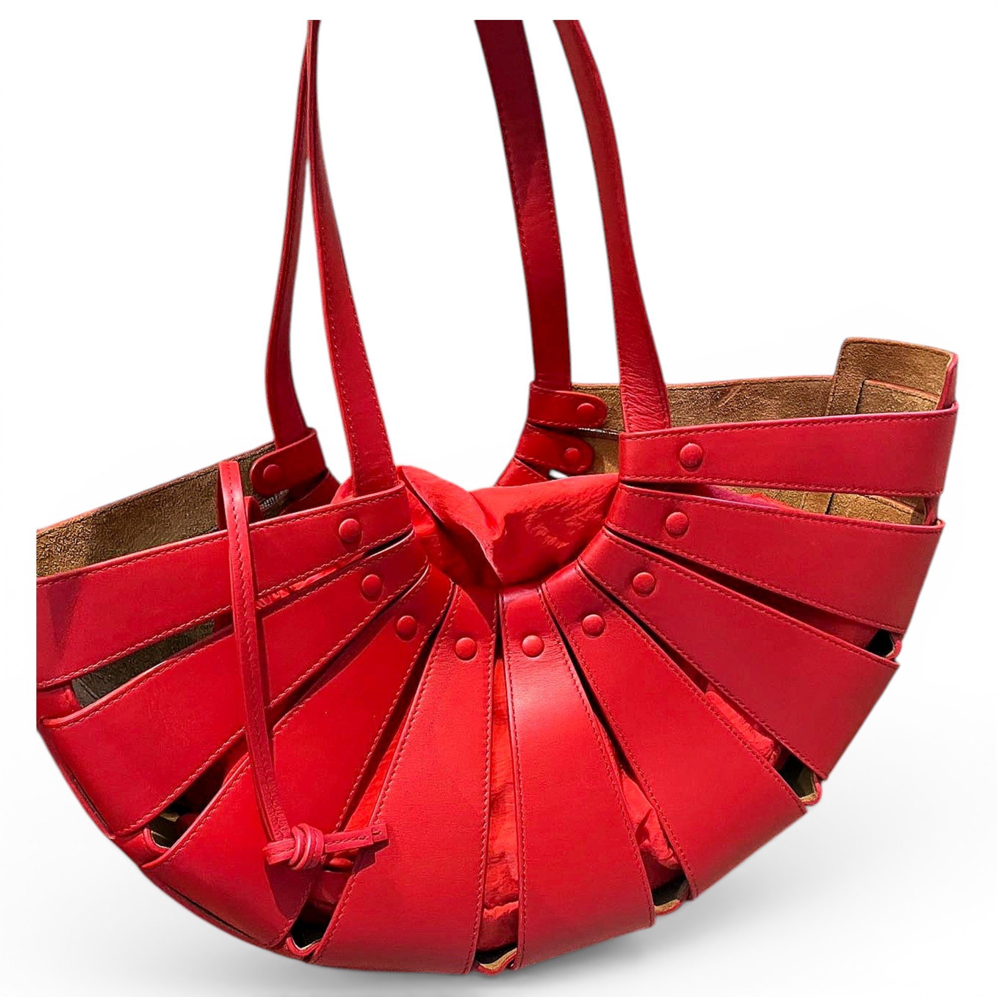 Leather handbag