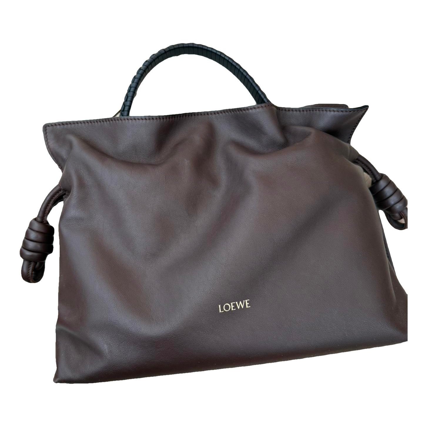 Flamenco leather handbag