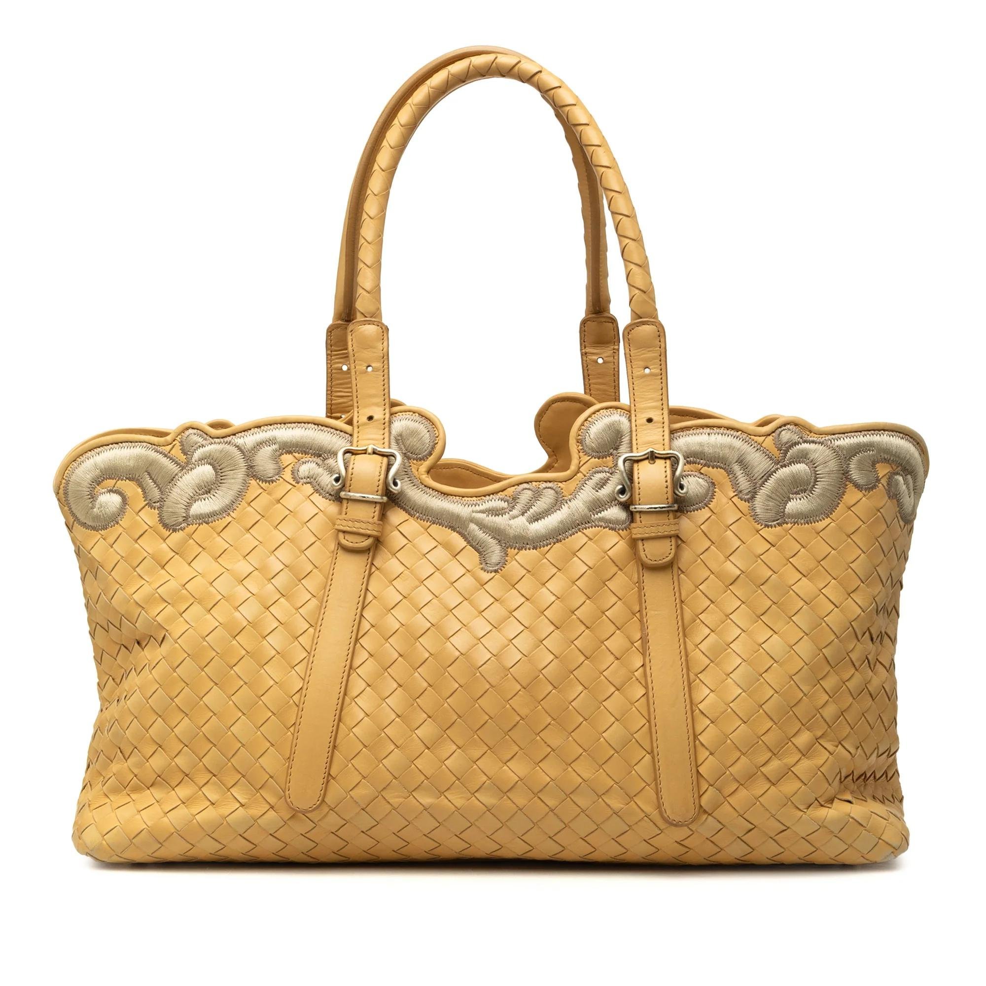 Veneta leather tote