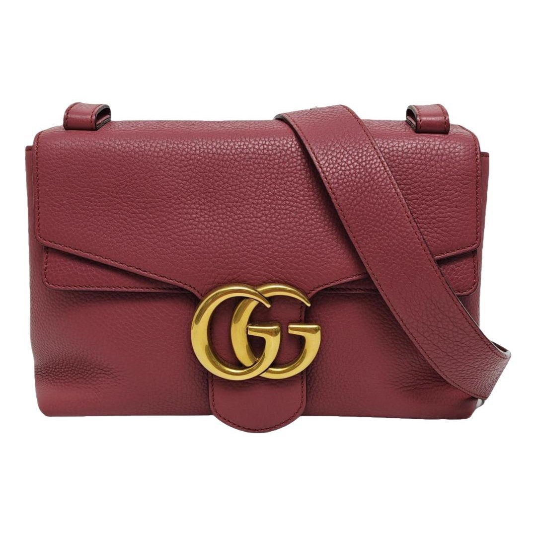 GG Marmont Flap leather handbag