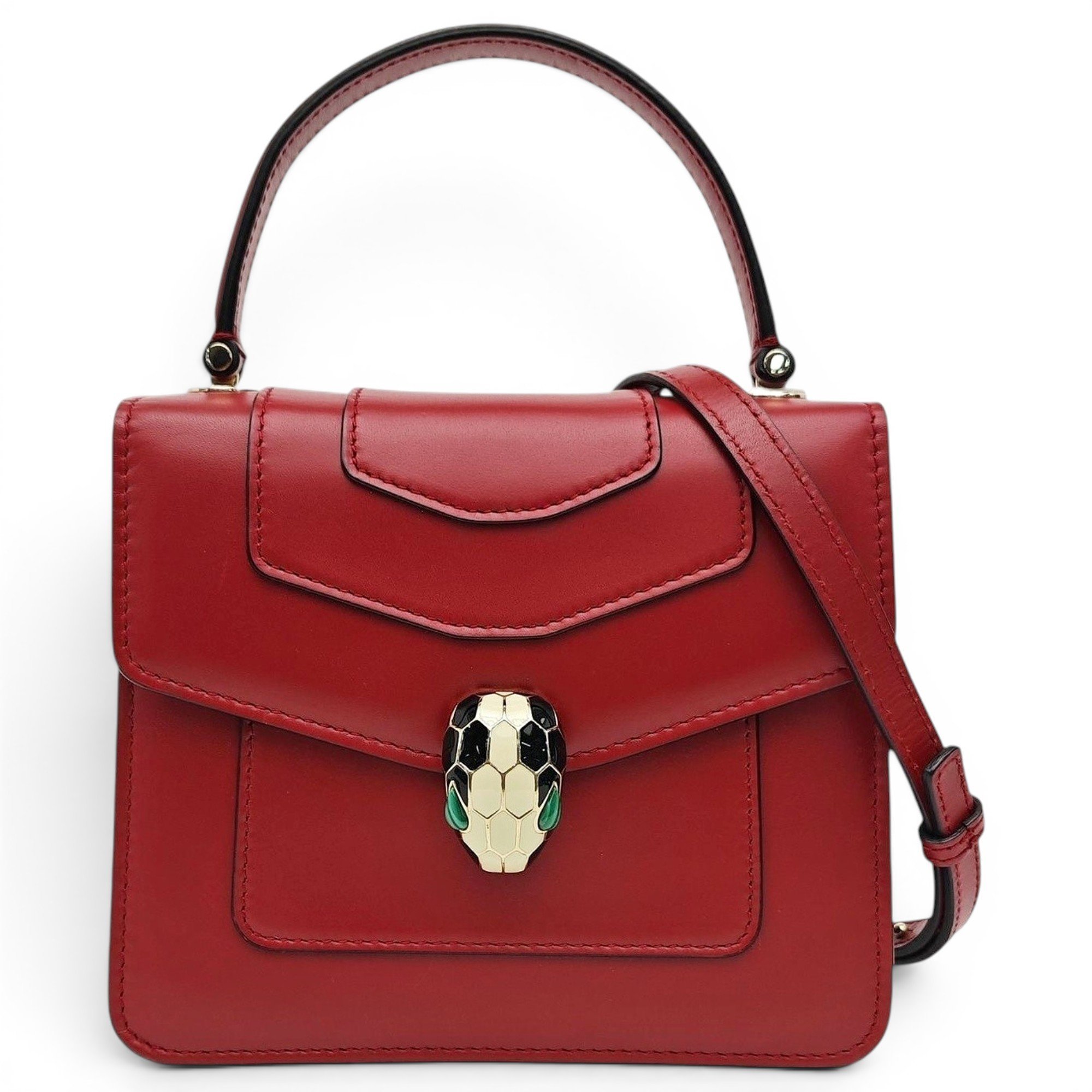 Leather handbag
