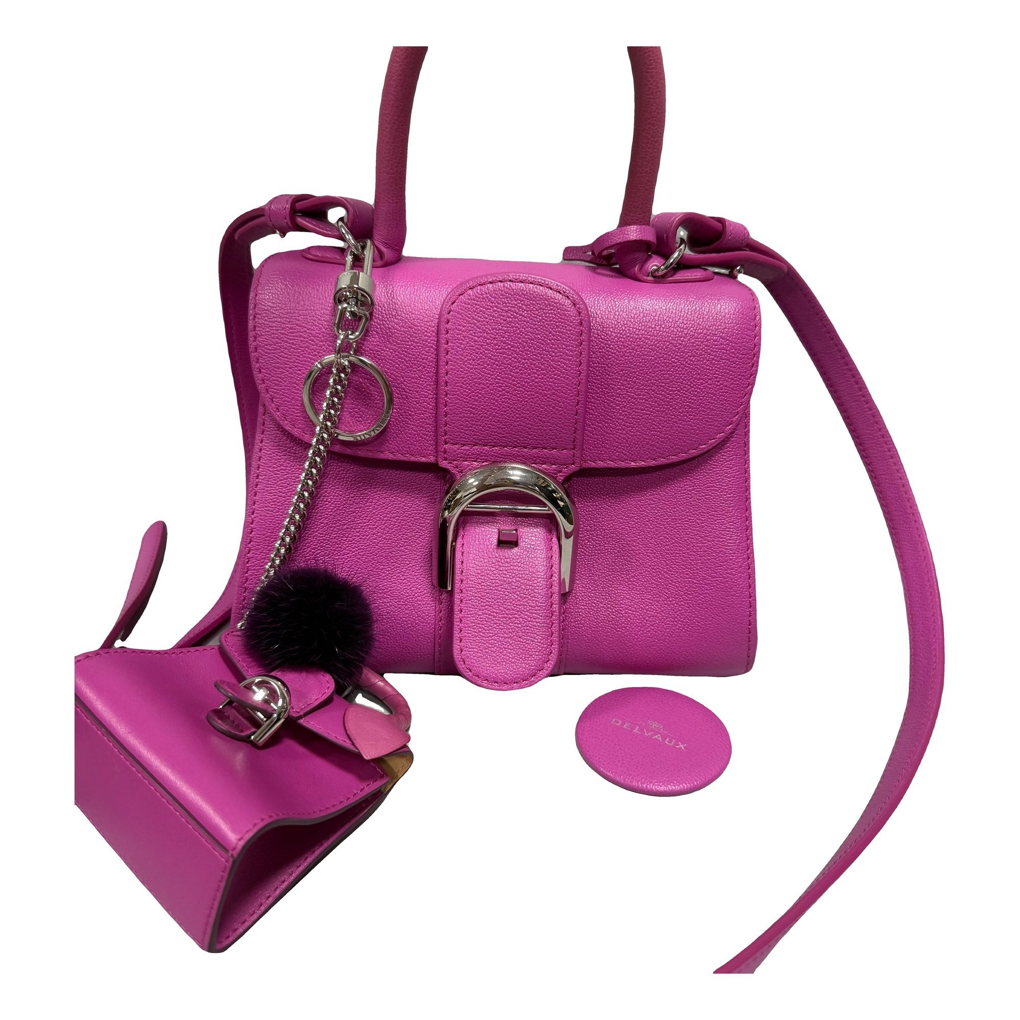 Brillant leather handbag