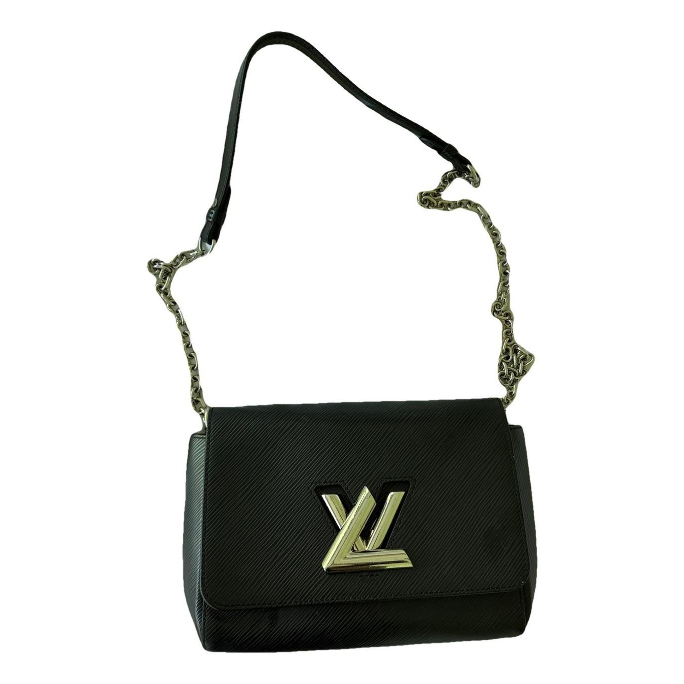 Twist leather crossbody bag