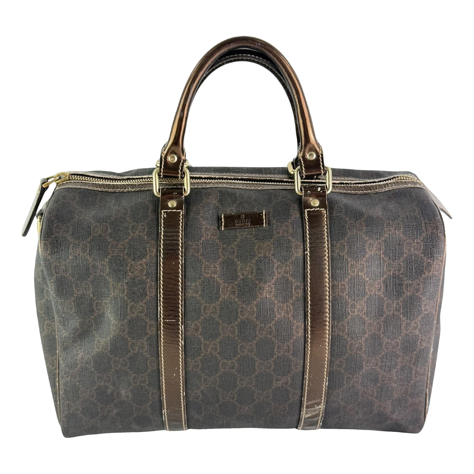 Vinyl handbag